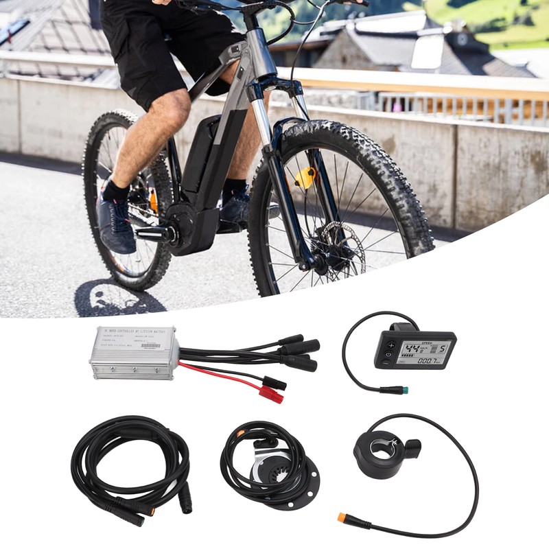 Electric Bike Motor Controller 15A Common Speed Controller 36V 48V