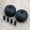 ULEIVA Replacement Front Wheel with 4 Axles Compatible with Bosch