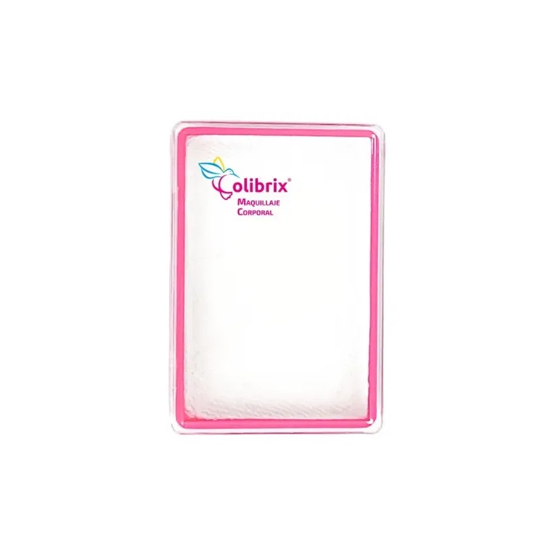 Maquillaje Pintacaritas Colibrix Base 50gr. Color Blanco