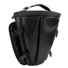 Carbon Fiber Style Motorcycle Tail Bag Waterproof Motorbike Rear Seat