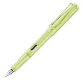 Lamy safari Fountain Pen - Elegant Design Cool Pens, Best Pens For Smooth Writing, Journaling, and Calligraphy - Spring Green Medium