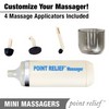 Point Relief Mini Massager for Handheld Targeted Massage Therapy Relieve