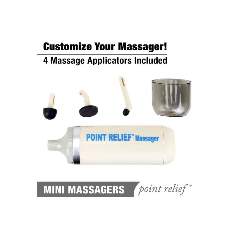 Point Relief Mini Massager for Handheld Targeted Massage Therapy Relieve