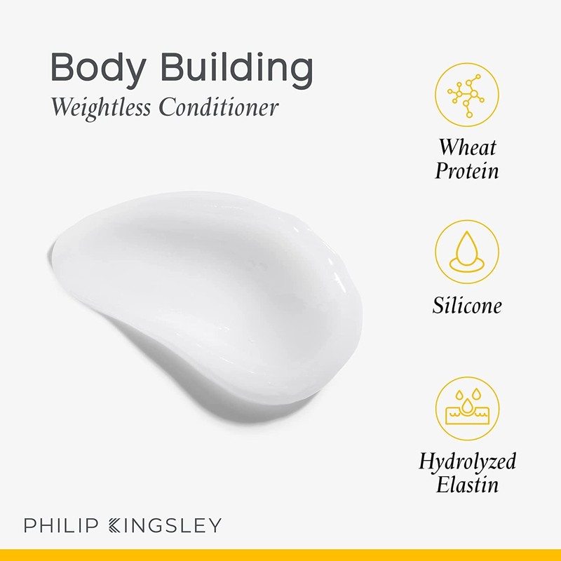 Philip Kingsley Body-Building Weightless Conditioner Volumizing for Fine Limp Flat