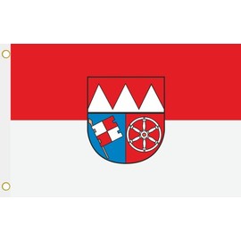 U24 Flag of Lower Franconia 60 x 90 cm