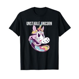 Unstable Unicorn with Chainsaw T-Shirt