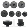 EATAKWARD 7Pcs Double & Single Flaring Tool Kit Steel Adapter