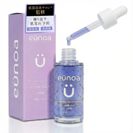 eunoa Beauty Serum, 1.0 fl oz (30 ml), Azulene PDRN Blend, Niacinamide, CICA Supervised by Japanese Beauty Salon, Sensitive Skin, Dry Skin, Soothing Skin, Care, Moisturizing, Shiny, Moisturizing