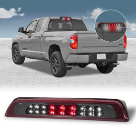 3rd Third Tail Rear Brake Light Replacement For 2007 2008 2009 2010 2011 2012 2013 2014 2015 2016 2017 2018 Toyota Tundra Third Center Cargo Reverse Rear LED Brake Light Bar Taillight（Red)