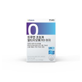 Truen (현대Hmall)4박스 트루엔 초임계 알티지오메가3 이지 폴라리스 이지 (Hyundai Hmall) 4 Boxes TrueN Supercritical RTG Omega-3 Easy Polaris Easy
