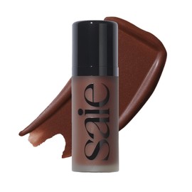 Saie Dew Bronze - Soft-Focus Liquid Bronzer + Liquid Contour - Enriched with Plant-Derived Glycerin to Effortlessly Blend + Deeply Nourish Skin - Sail (0.4 oz)