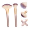 Baluue 1set Makeup Brush for Highlighter and Blush Application Lightweight