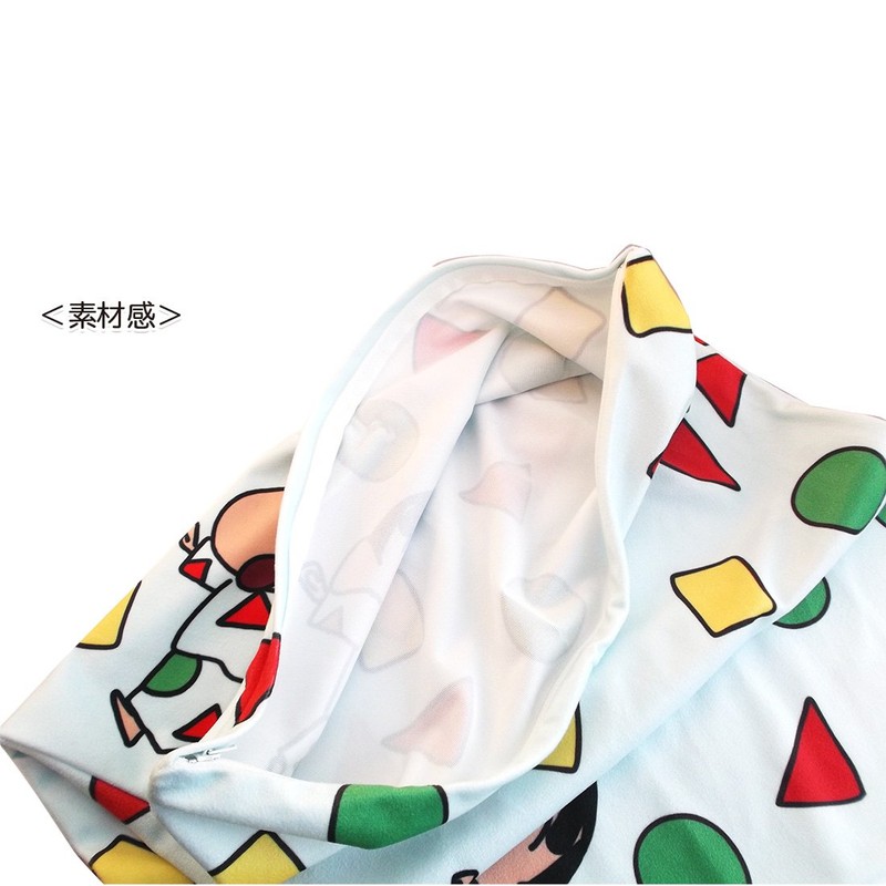 Crayon Shin-chan KYHF409 Pillowcase Pajamas, Approx. 24.8 x 16.9 inches