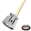 IXGKHC ALTERNATOR Assembly Generator Connector Harness Plug 3PIN Fits for