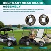 Drive-up Club Car Brake Assembly, Rear Brake Cluster for Club