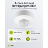 Goobay 96007 Infrared Motion Sensor for Indoor Use IP20 Triple