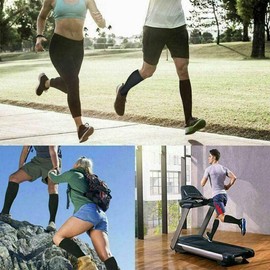 ANZII 3 Paare Kompressionsstrümpfe Kniestrümpfe Damen,Herren, Thrombosestrümpfe Kompressionssocken für für Laufen, Sport, Flug, Reise, Radsport, schwangerschaft,Mutterschaft,Krankenschwestern