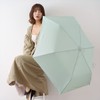 Nifty Colors Peach Drop Windproof Mini 55 Folding Umbrella 1660GR