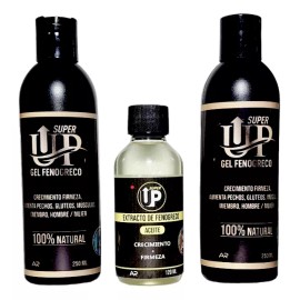 AR clinic Fenogreco Super Up X 2 + Aceite De Extracto Super Up Kit Cre