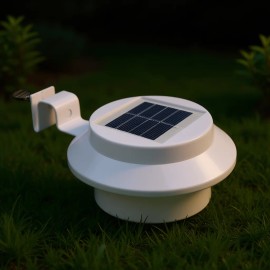 Solar Powered LED Garden Light With Bracket White Light ABS Material CE Certified For Outdoor UseWarehouse: LA01