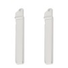 OTOTEC 2Pcs Car Remote Key Blanks Brass HU162-T Compatible with
