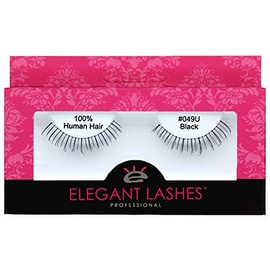 Elegant Lashes #049 Black Under False Eyelashes for Bottom/Lower Lashes
