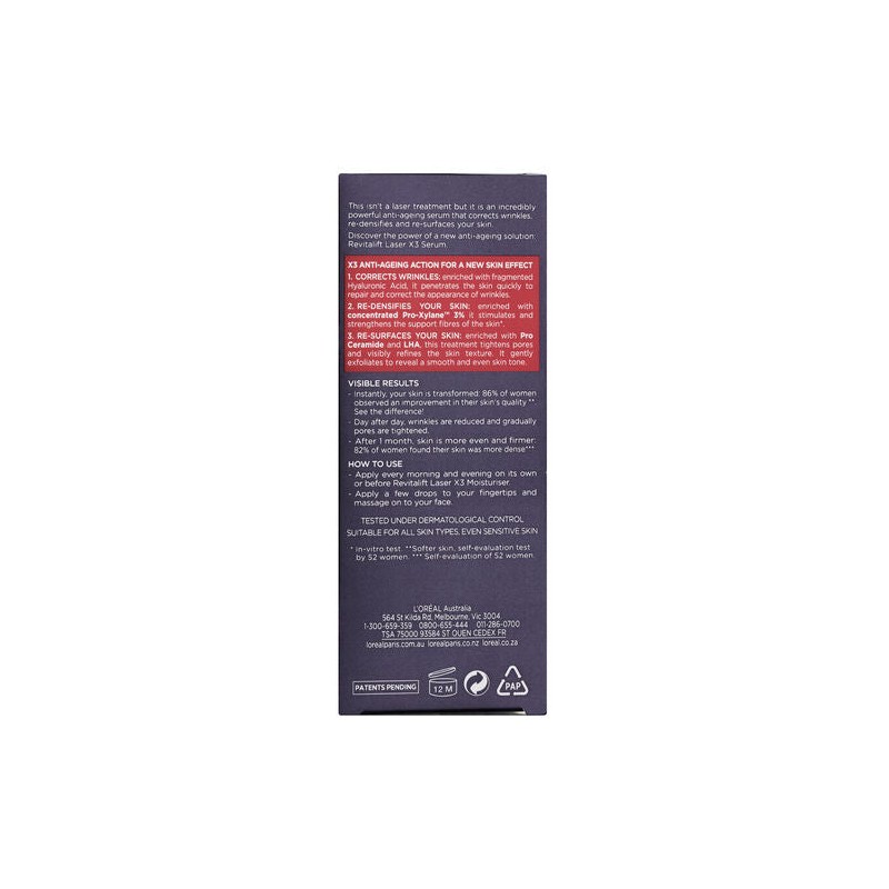 L'Oreal Revitalift Laser Serum 30mL