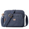Troop London TRP0235 Classic Canvas Across Body Bag, Canvas Bag