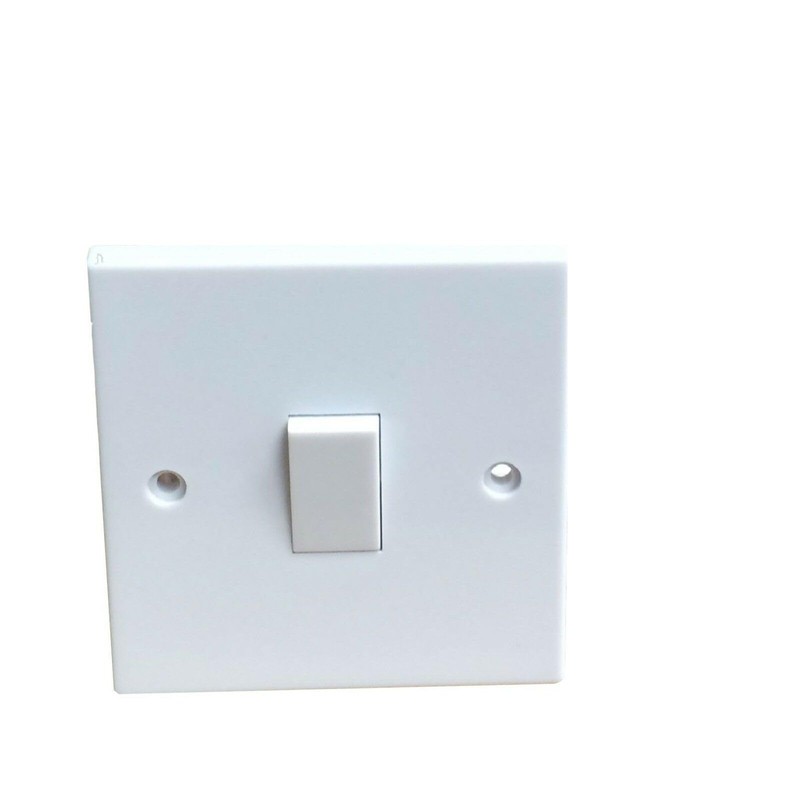 iSeventy9 Single White 1 Gang Light Switch 2 Way 10A
