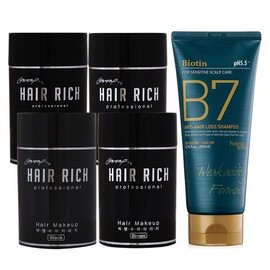 Park Myung-soo Hair Rich Powder Hair Darkening Powder Hair Loss Shampoo / 박명수헤어리치 파우더 흑채 탈모샴푸