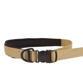KONG Comfort Ultra Durable Traffic Padded Handle Hands Free Quick Control Leash 6' (Tan)