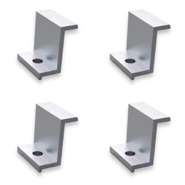 NELI Set of 4 Solar / PV Module Mounting Clamp, Solar Clamp, PV Bracket, Module Bracket (35 mm)