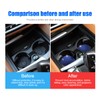 2PCS Bling Car Cup Holder Coaster, Handcrafted Rhinestone Crystal Cup