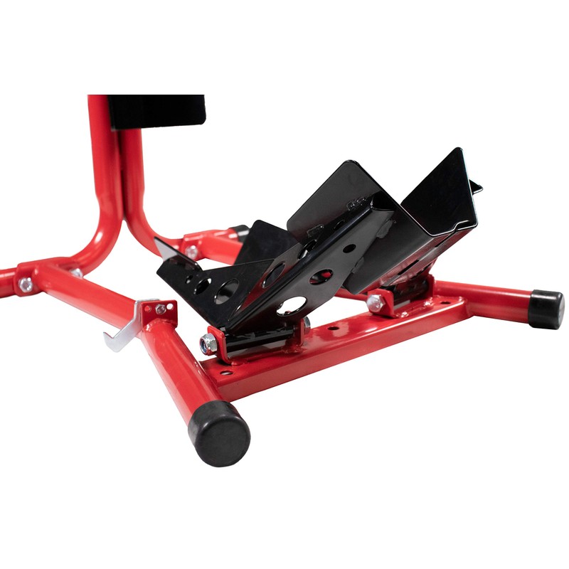 Dragway Tools 1500 lb Fixed Motorcycle Front Wheel Chock fits