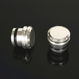 Monkey125 Accessories Rear Frame Plugs Cap Seat Bolts Screws Compatible with Monkey 125 2018-2024 Motorbike Z125ma Parts (silver)