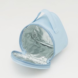 Skater KONC2-A Rice Ball Lunch Bag, Thermal, Cold Insulation, Rice Ball Case Pouch, 2 Pieces, Peter Rabbit Citron