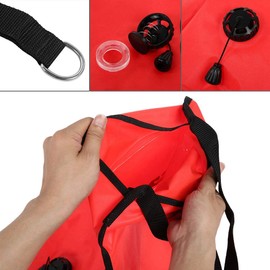 Oumij Bolsa de Elevación de Seguridad de Buceo Bolsa de Elevación de Buceo Bombeo de Válvula de Descarga, Accesorio de Buceo(125 LBS-125 LBS)