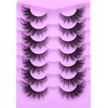 False Eyelashes Fairy Cat Eye Lashes Mink Faux Fluffy Fox