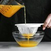 Tenbrachian 2 Pcs Fine Mesh Strainer, Kitchen Sieves and Strainers,