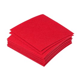 PATIKIL Soft Felt Sheets Fabric Craft Sheets Red 4 Inch x 4 Inch for DIY Hobby Decorate Pack of 18