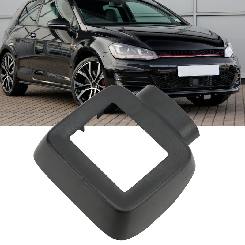Lower Grille Radar Sensor Trim Black ABS Radar Sensor Lower