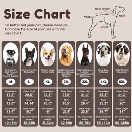 OUOBOB XXL Dog Sweaters for Extra Large Dogs, Warm Winter Fall Dog Sweaters for Dog Girls Boys, Turtleneck Dog Knitwear,Doggie Christmas Sweater,Pet Sweatshirt Clothes Outfit Knit Labrador (Brown XXL)