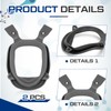 Joyfolk 2 Pcs Rubber Ring for Full Facepieces Compatible with