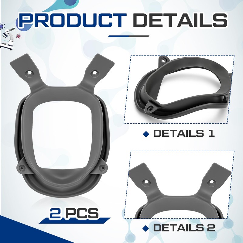 Joyfolk 2 Pcs Rubber Ring for Full Facepieces Compatible with