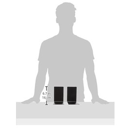 Alco-Albert ALCO-Albert 4301-11 - Buchstützen 85x140x140mm, 2 Stück, schwarz