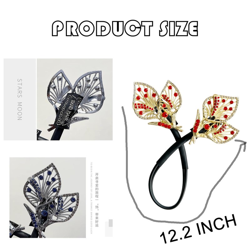 Bun Maker Crystal Hair Bun Maker French Twist Hair Disk