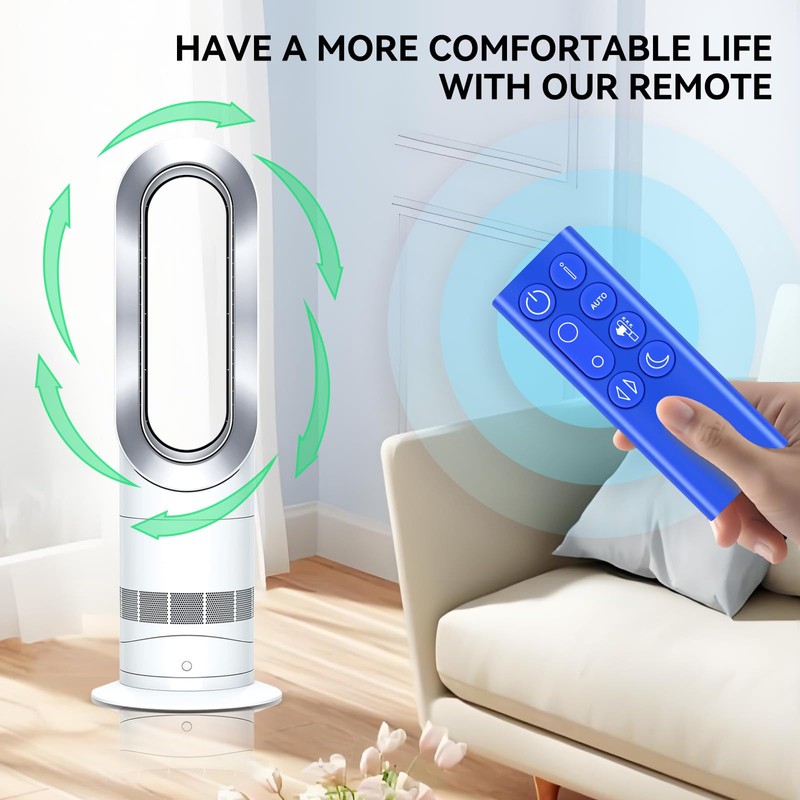 ‎MOVHEIYL Replacement Remote Control Compatible for Dyson TP04 DP04 TP06
