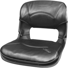 Tempress All Weather Low Back Boat Seat with Quick Disconnect Kit (Black)
