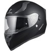 Bogotto H128 Solid Helmet, Black, XS | Anti-fog