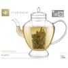 Teabloom Grand Bouquet Glass Teapot with Microdot Glass Infuser –